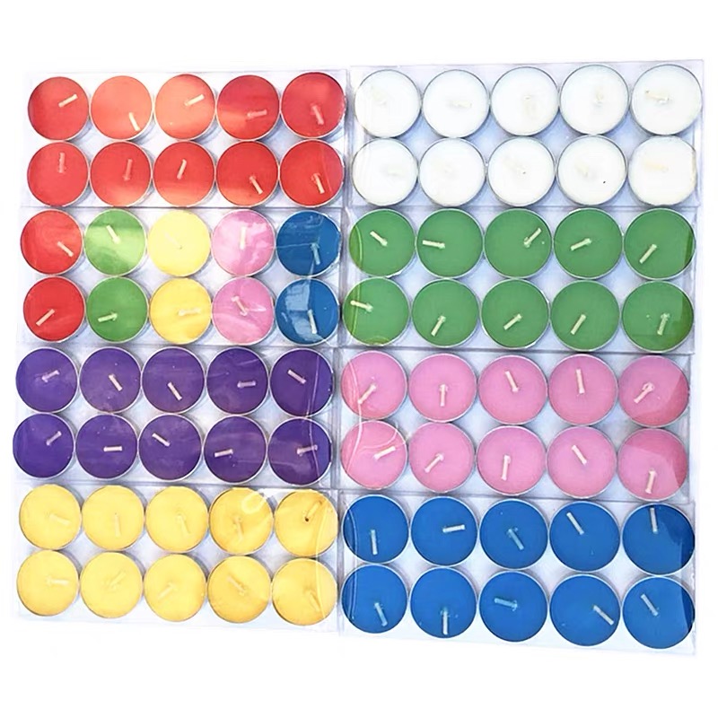 We have smokeless tea wax in stock. It can be heated and kept warm for 4 to 8 hours. It can be used to make tea. It is a scented candle. It is suitable for Valentine's Day, Mother's Day, Halloween, as a souvenir candle. There are also scented candles, European-style short candles, birthday candles, essential oil candles, and soy wax Item Picture