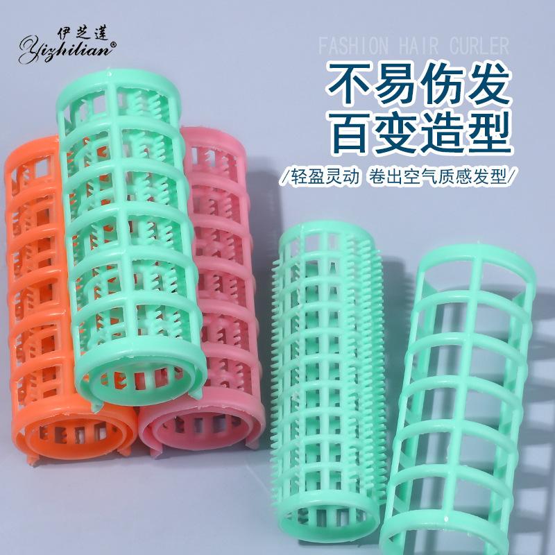 fringe curler bulk small size son and mother hair curler plastic curlers fixed hair tools wholesale