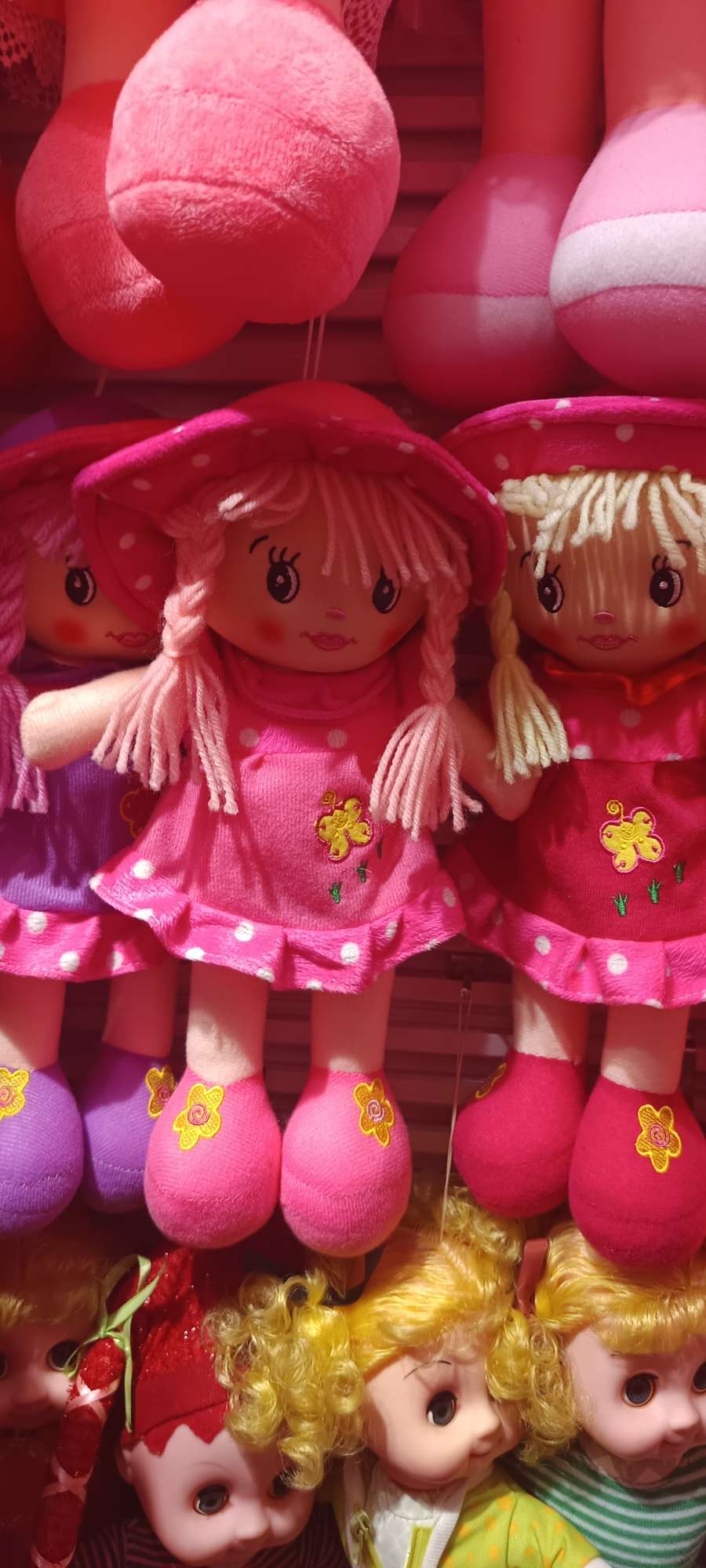 儿童玩具套装 娃娃车娃娃推车 可爱公主娃娃及配件 亲子互动游戏礼品盒白底实物图