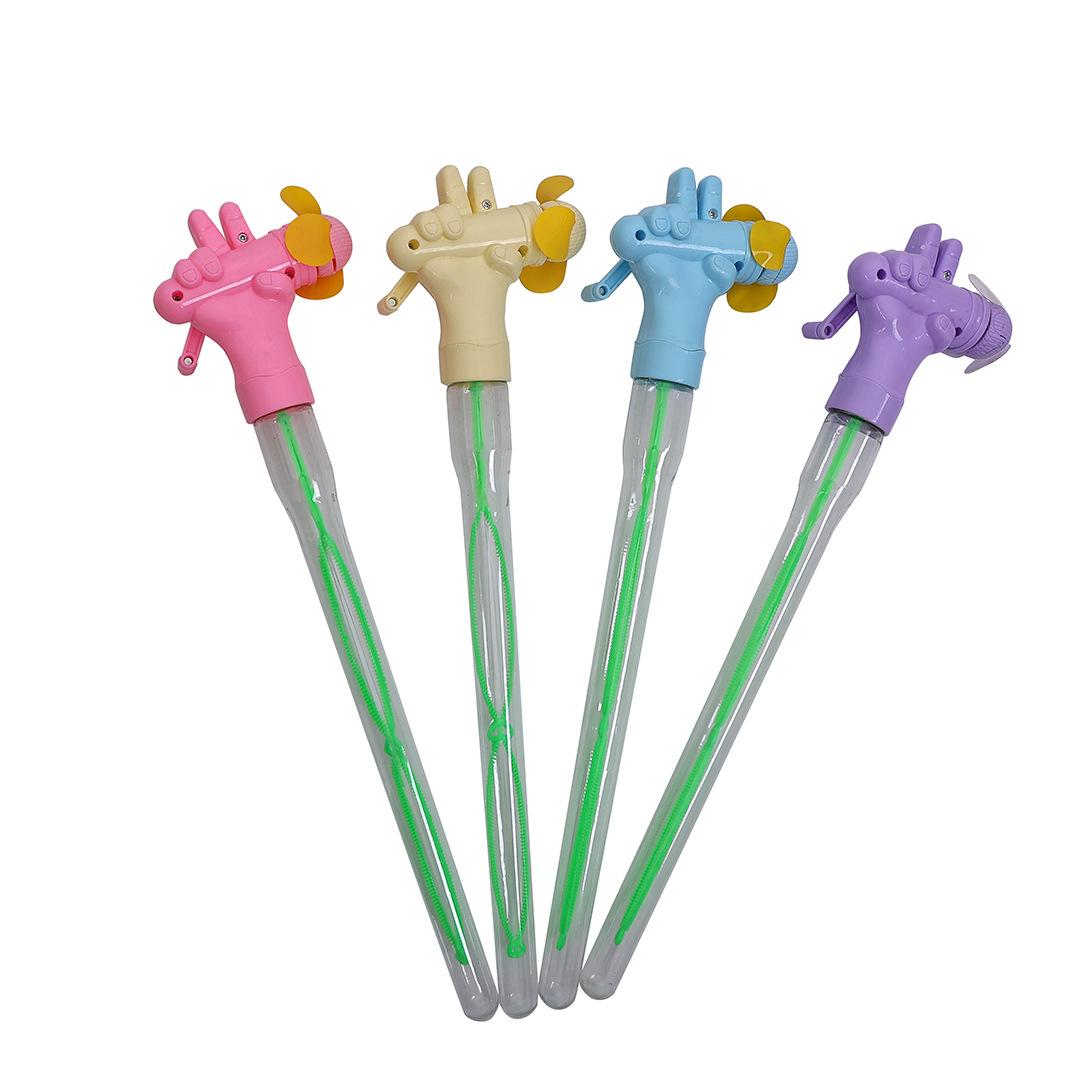 New Hand Fan Bubble Wand Fan Bubble Water Bubble Toy Bubble Blowing Stall Toy Wholesale Manufacturer
