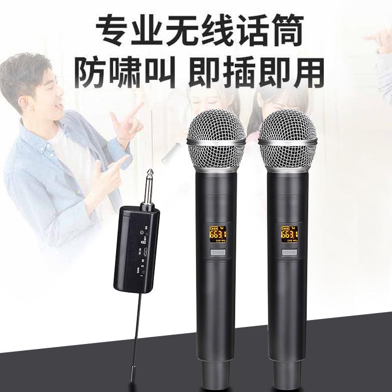 wireless microphone one for two 58 handheld conference live broadcast ktv stage professional singing karaoke home wireless microphone