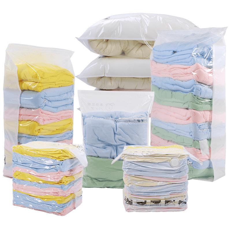 no pumping three-dimensional vacuum compression bag quilt quilt clothes vacuum buggy bag vacuum bag Item Picture