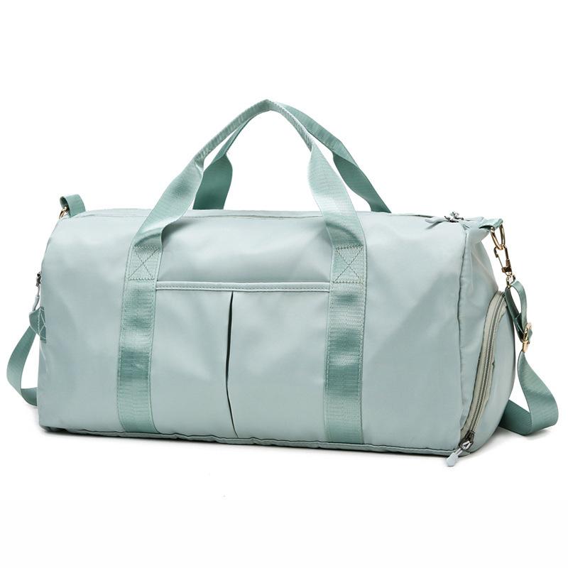 New Trendy Wet and Dry Separation Shoe Position Sports Gym Bag Travel Bag Yoga Bag Luggage Bag
