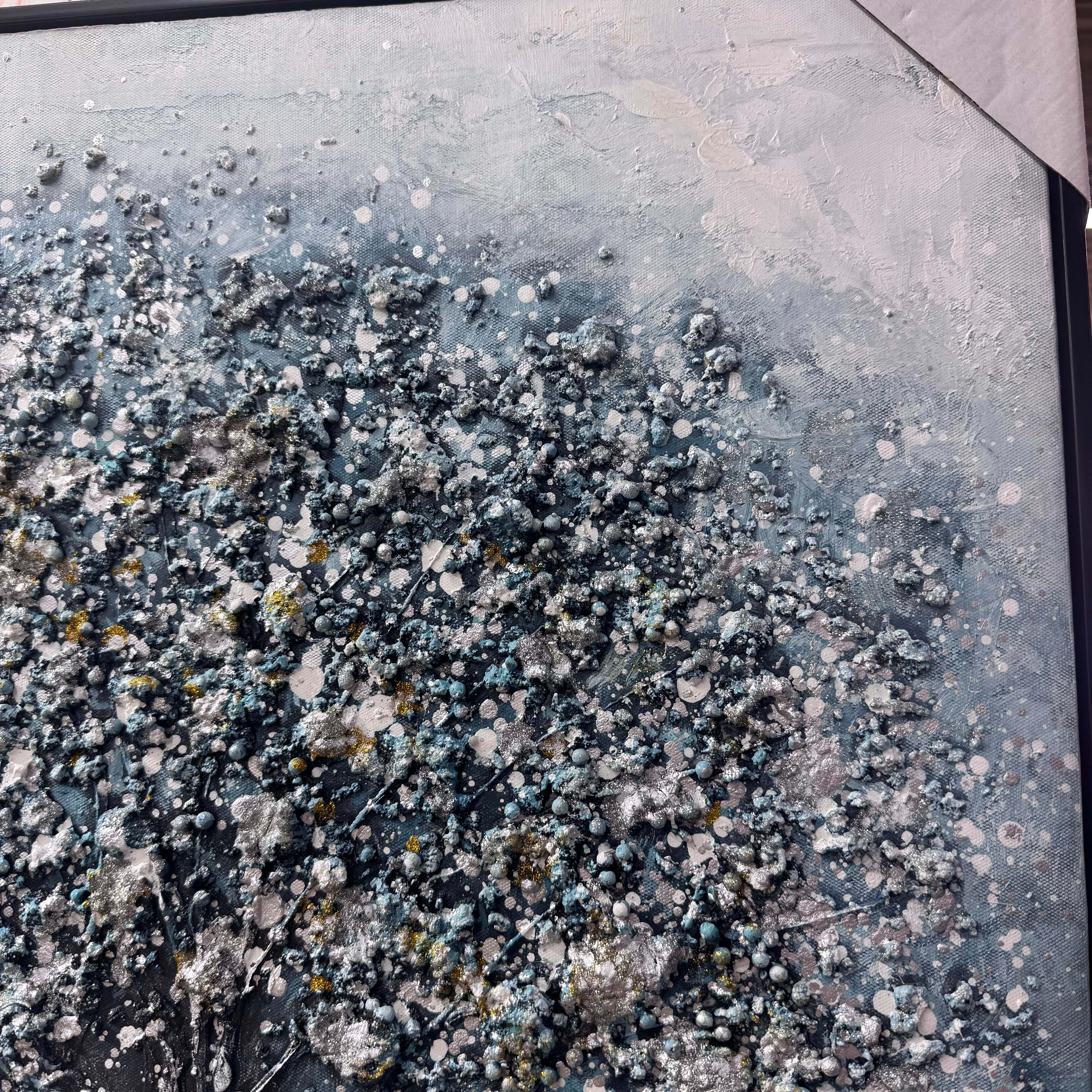 酒店房间手绘油画/入户门油画/painting/基督教畫/油画装饰画细节图