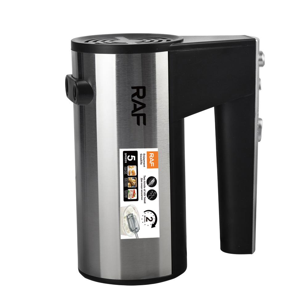 European and American standard 7-speed electric egg beater, household handheld high-power egg beater and dough baking mixer pic 10