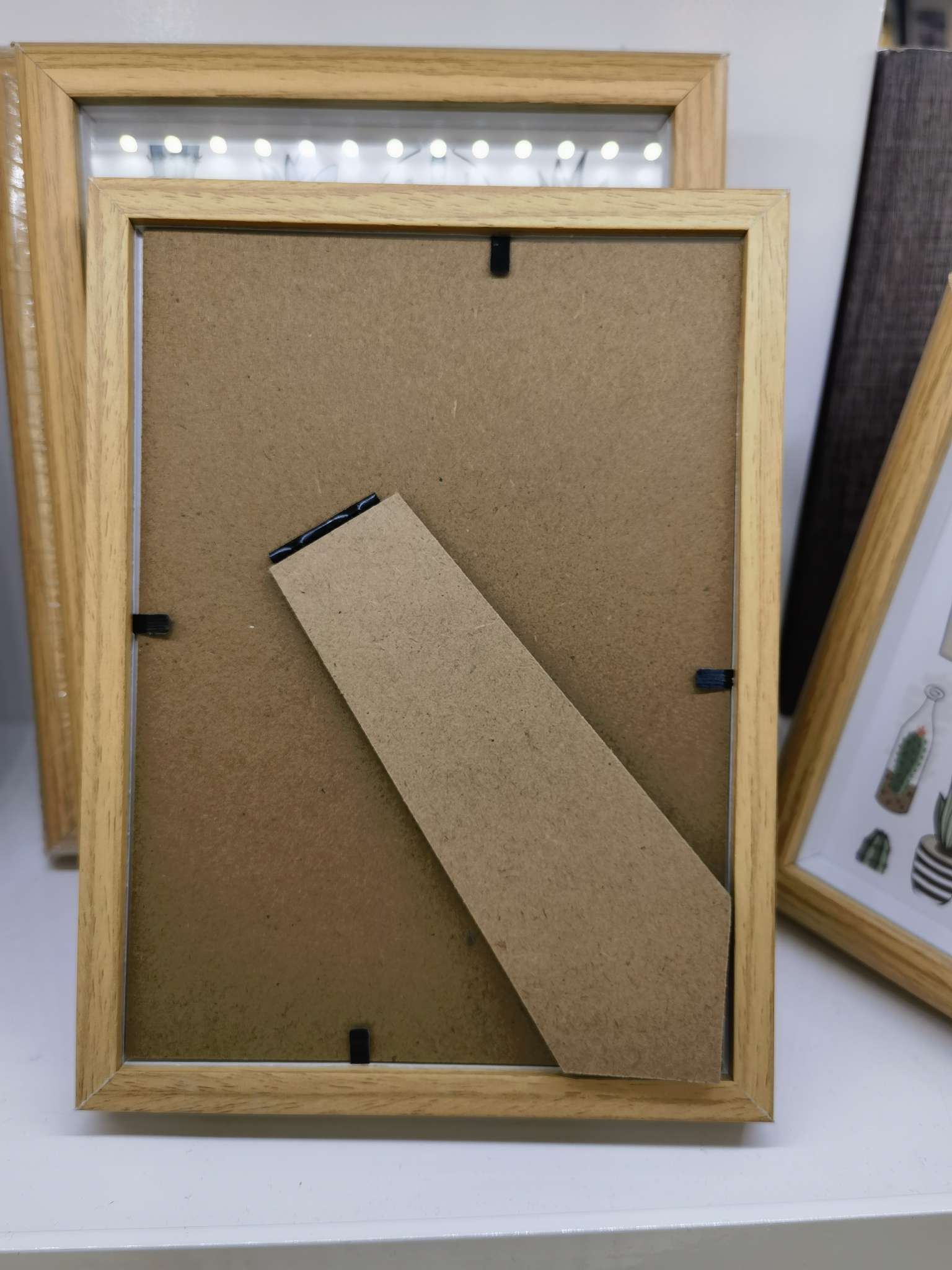 创意DIY木质家饰相框装饰框架 适用于画框摆台展示 简约时尚照片框架 详情图2