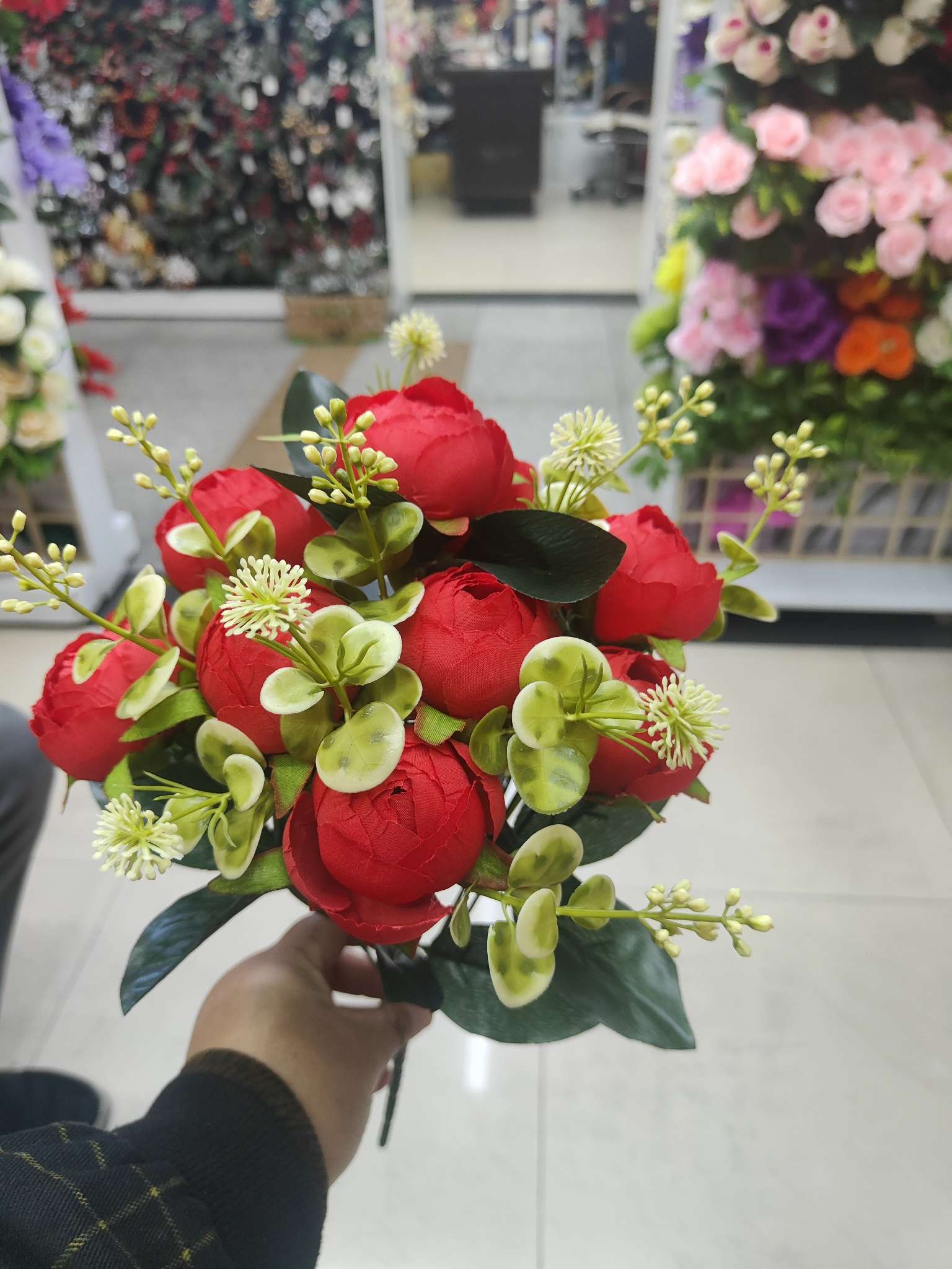 Artificial flowers/sweet buds/fake flowers, diy imitation materials/fake flowers detail image 2