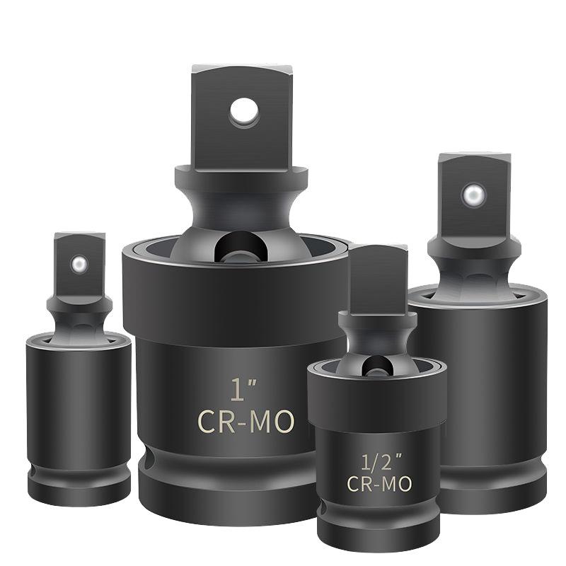 industrial grade pneumatic movable sleeve universal joint internal thread 360 degrees high hardness metal electric wrench universal joint