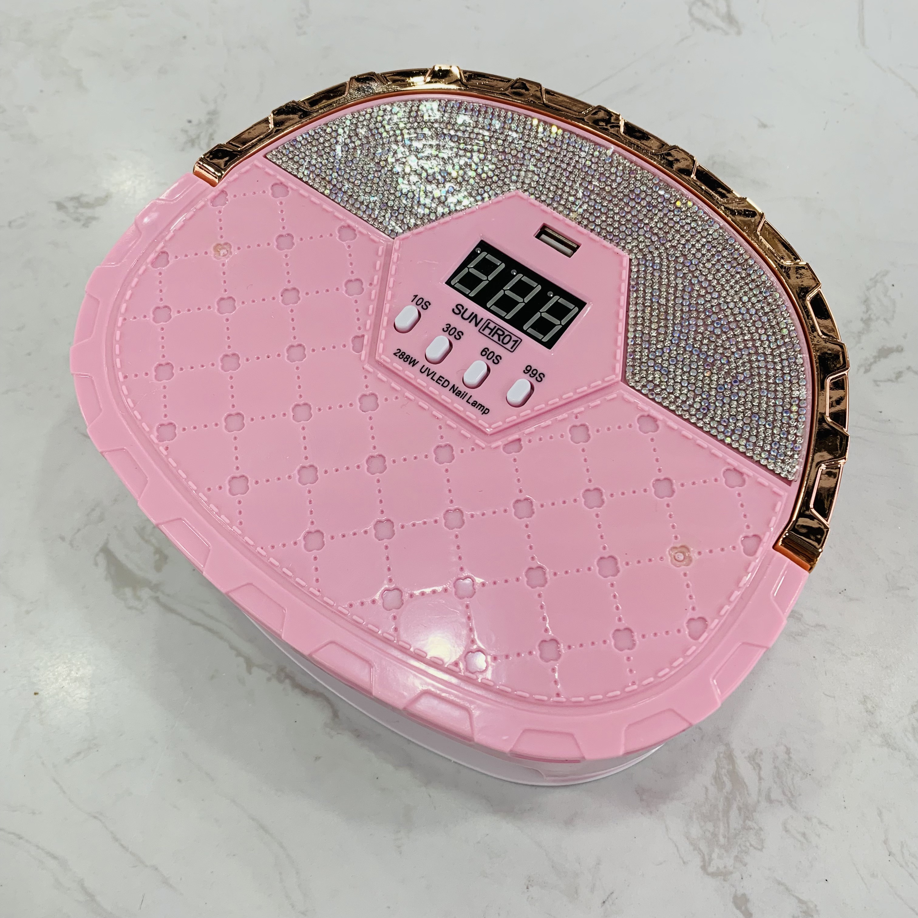 New 288W high-power nail art lamp, nail baking lamp, therapy lamp, and portable hand-held lamp with small lamp details Picture