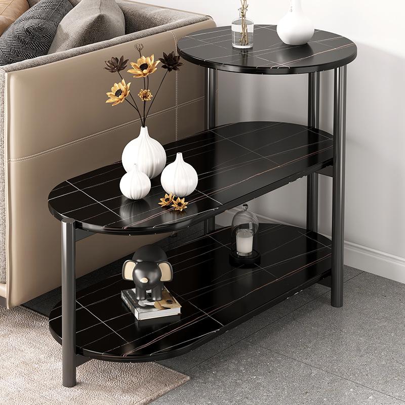 coffee table side table sofa italian style light luxury side table simple modern side cabinet small apartment living room home small round table