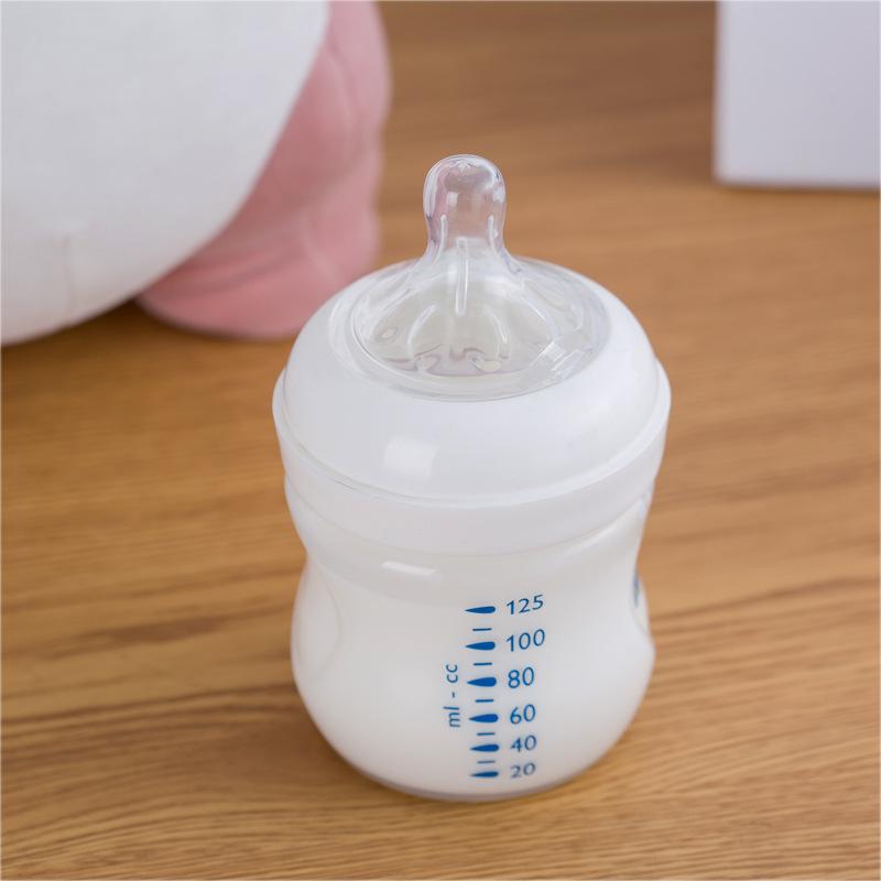 55 wide caliber silicone nipple edible silicon baby bottle accessories breast milk real touch petal nipple maternal and child supplies