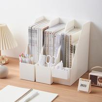 Desktop Book Stand Office Plastic Japanese Style Storage Fabulous Appliance Book Storage Box Wholesale Organizer Folder