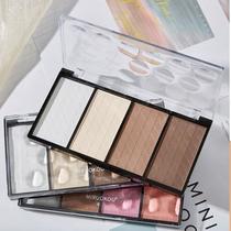 miroko beauty four colors bronzing powder blush v face highlight brightening natural three-dimensional side shadow nose contour