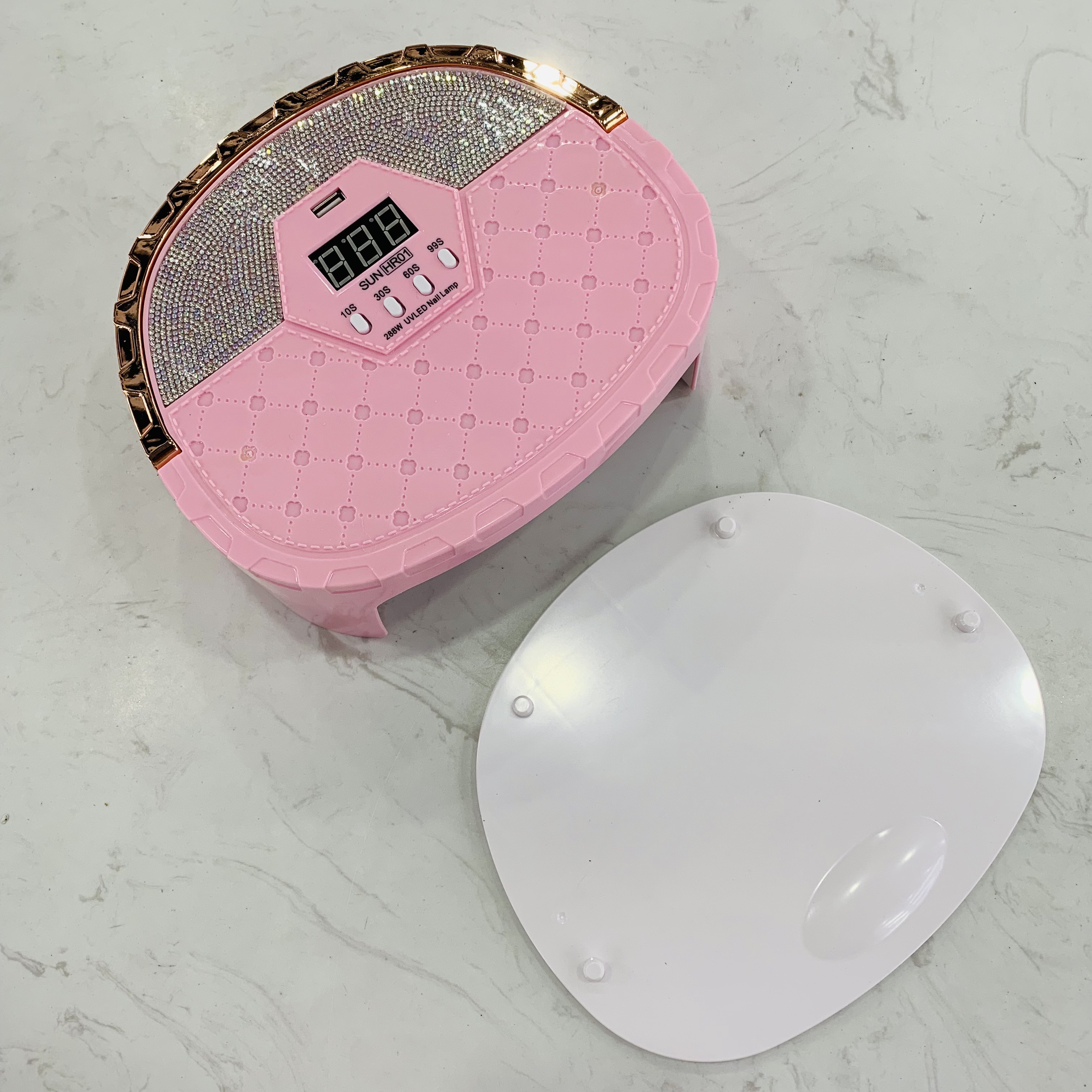 New 288W high-power nail art lamp, nail baking lamp, therapy lamp, and portable hand-held lamp with small lamp Application Scenario