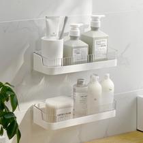 new punch-free kitchen and bathroom wall-mounted storage rack toilet bathroom storage organizer