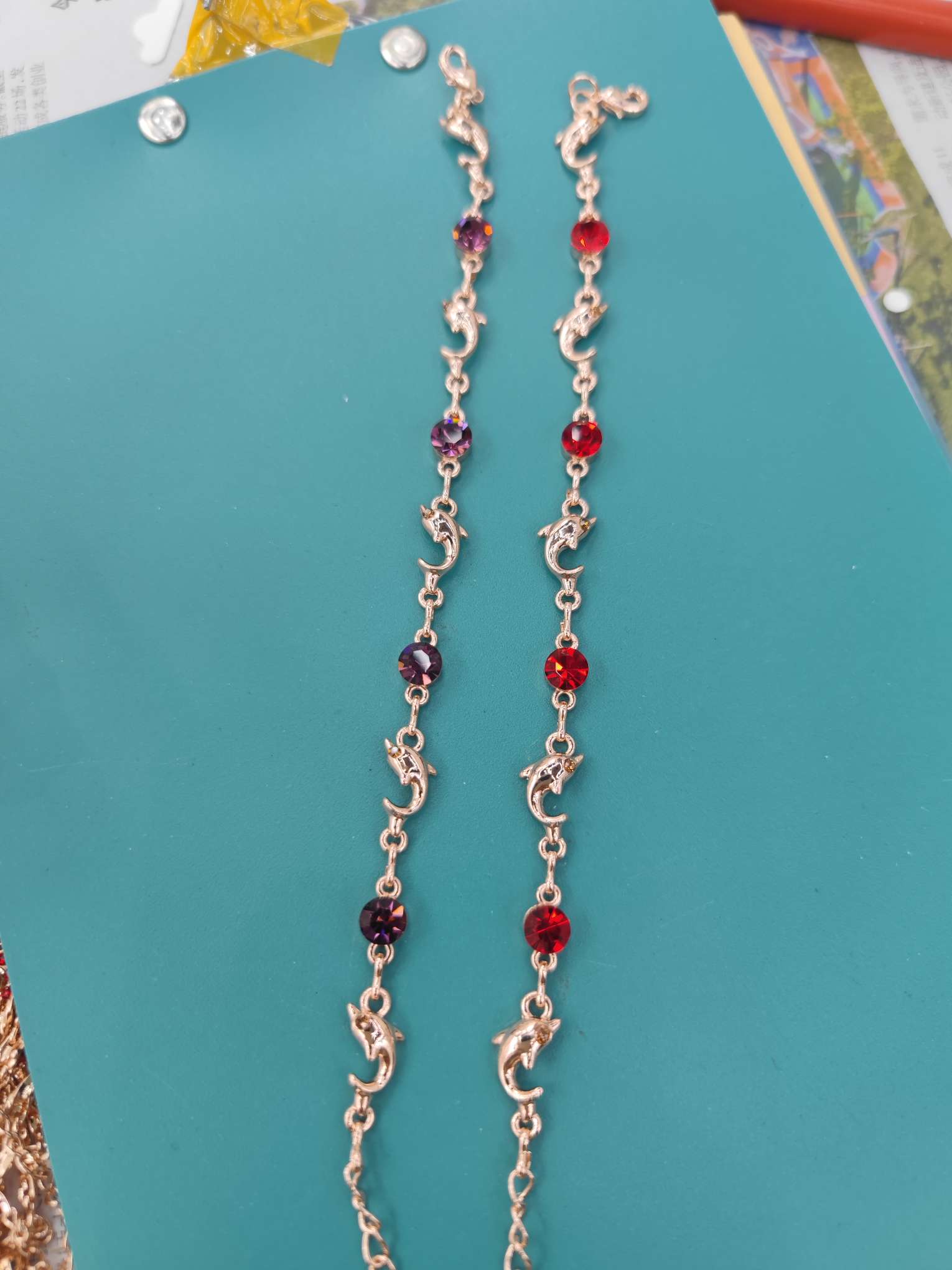 水晶手串弹簧手链独特设计饰品手饰手链时尚潮流水晶手链 个性配饰精品饰品手链产品图