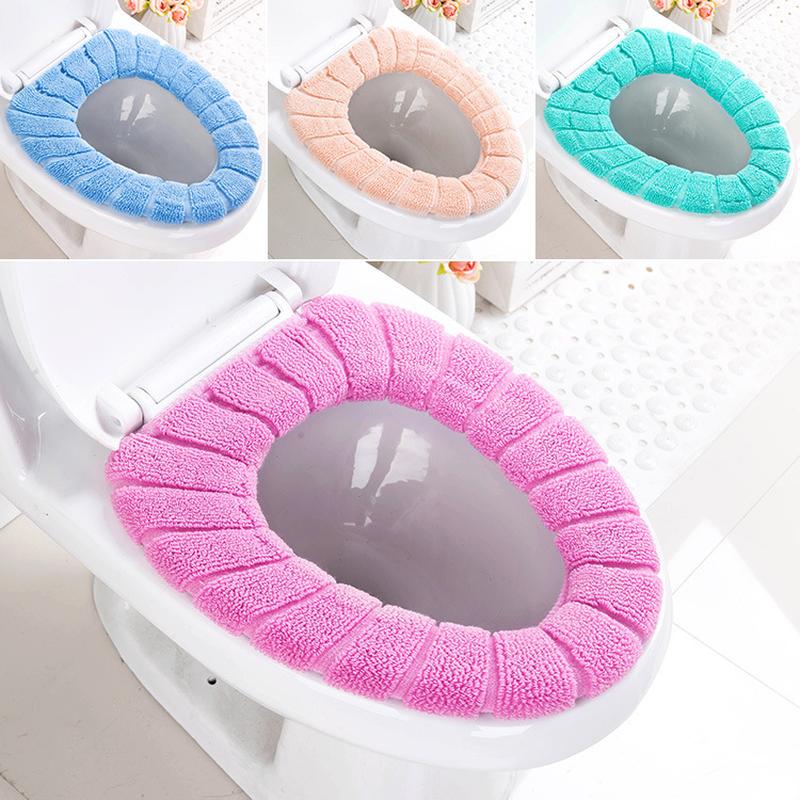toilet cushion seat cushion home toilet seat cover toilet seat cover pad winter thickened toilet seat cover toilet pad washable hair generation