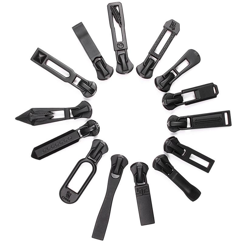 Metal Zipper Head Accessories 3#5#8# Pull Tab Pull Card Zipper Clothing Bag Clothes and Coat Zipper Pull Head details Picture