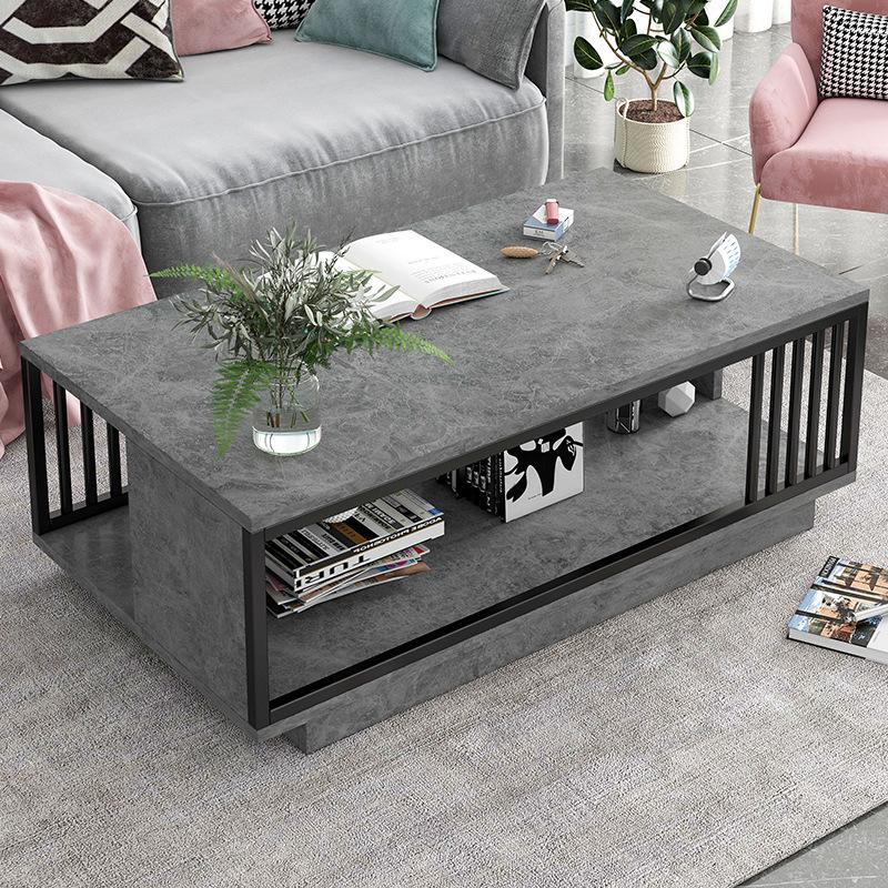 Coffee Table Living Room Light Luxury Minimalist Small Tea Table Ins Style Balcony Tea Table Household Small Apartment Tea Table Bubble Tea Table