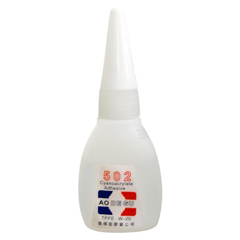 Direct Sales 502 Glue Wholesale Strong Quick-Drying Glue Household Metal Craft Glue 12G Independent Packaging Application Scenario