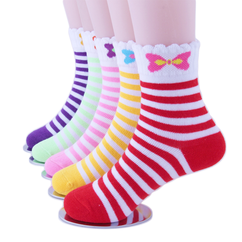 Children's cartoon socks, spring and autumn cotton socks for kids, autumn and winter cotton socks for boys and girls, mid-calf children's socks Item Picture