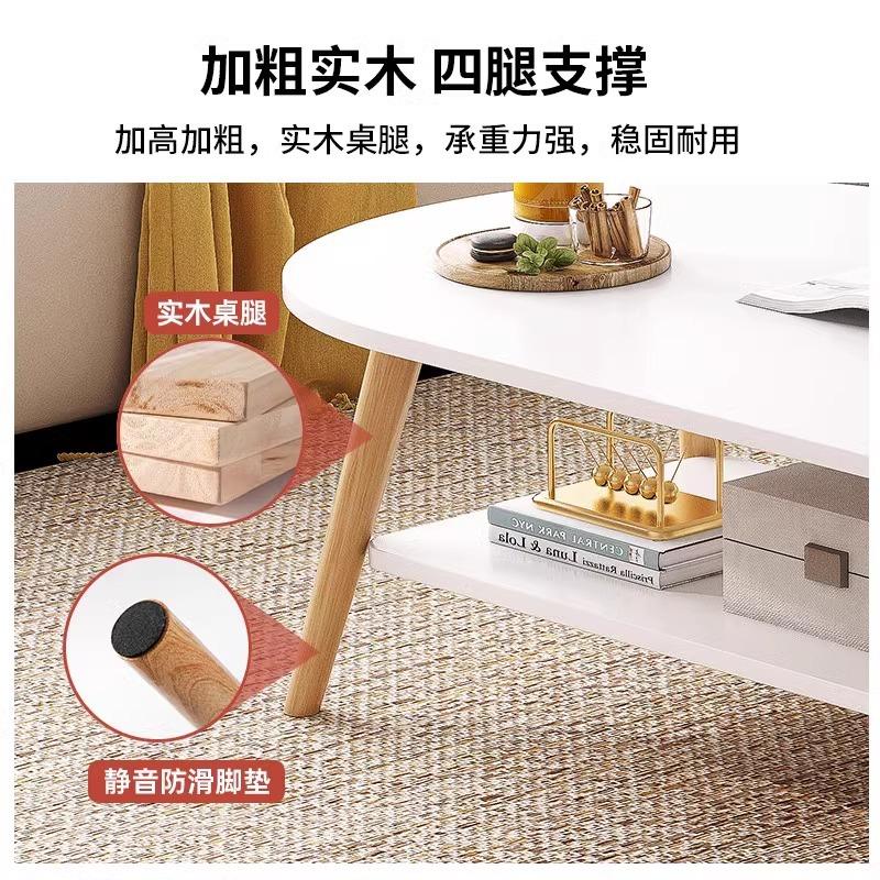living room home sofa tea table simple modern rental house new simple bedroom small table small apartment coffee table Specification drawing