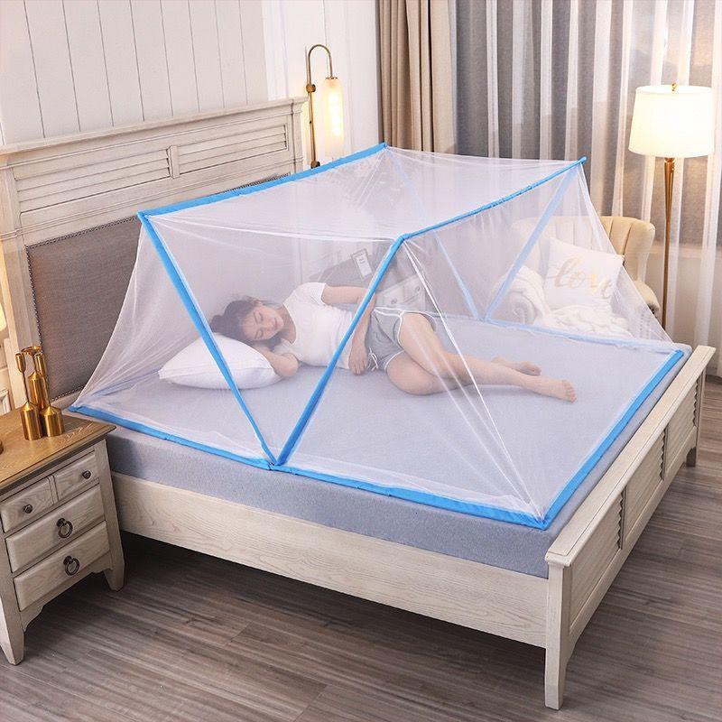 folding mosquito net adult portable baby mosquito cover student dormitory single storage can be folding mosquito net quantity discounts