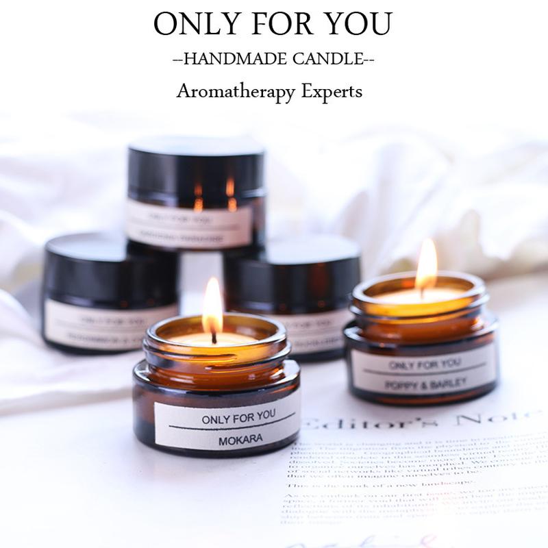 20g in stock fragrance fragrance candle soy wax coconut wax aromatherapy candle fragrance sample cup birthday candle with hand gift
