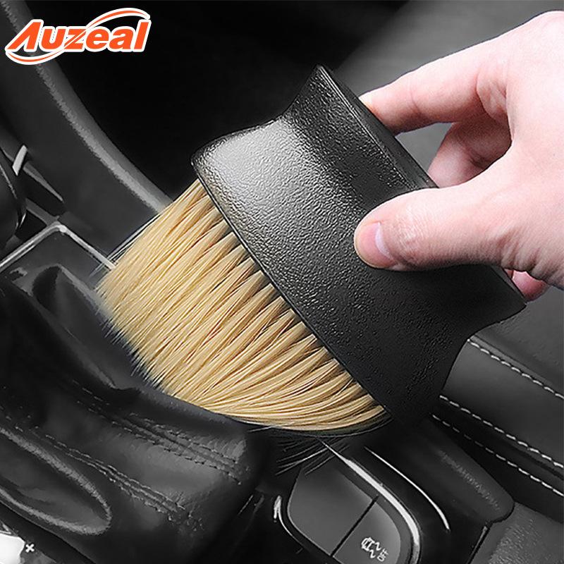 car dusting brush car air conditioning outlet interior brush clean soft bristle brush dust removal gadget gap brushes manufacturer