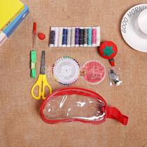 C845376 New 38-Piece Set 7-Piece Set Transparent Bag Zipper Bag Sewing Kit Buggy Bag Wholesale