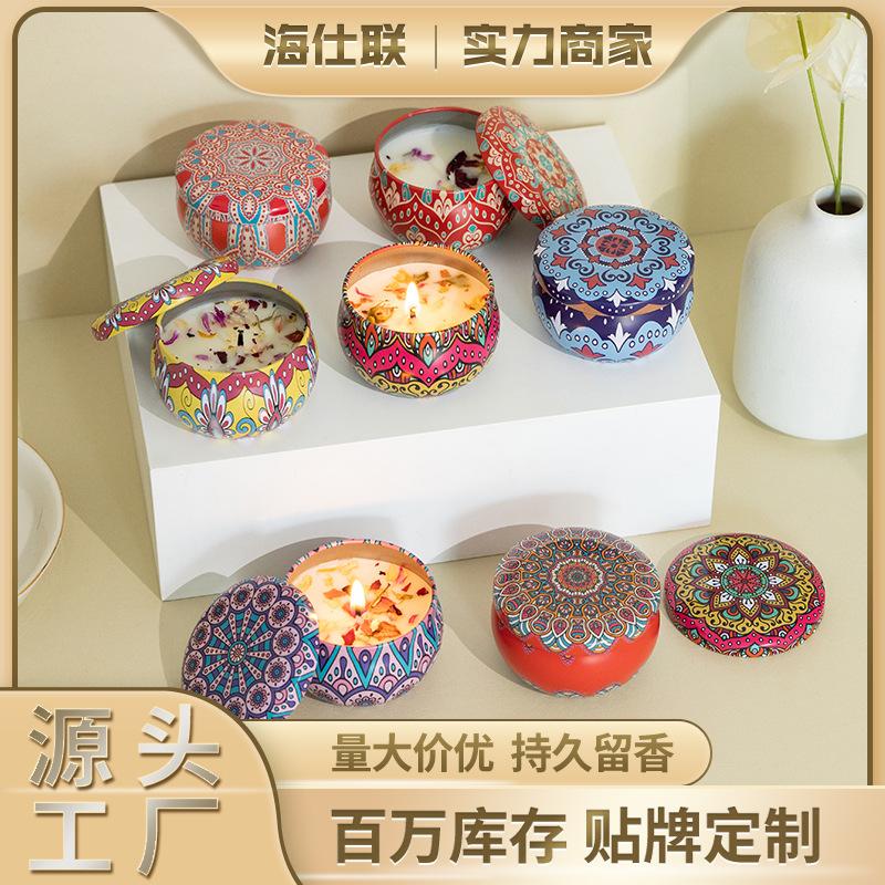 dried soy wax flower fragrance candle wedding gift preserved fresh flower fragrance long organic essence oil incense candle