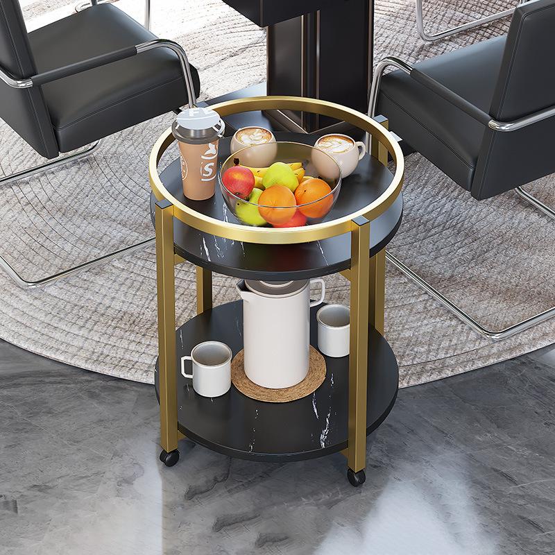 mahjong machine coffee table double-layer chess room dedicated ashtray teaware shelf mahjong table side table tea table light luxury small coffee table