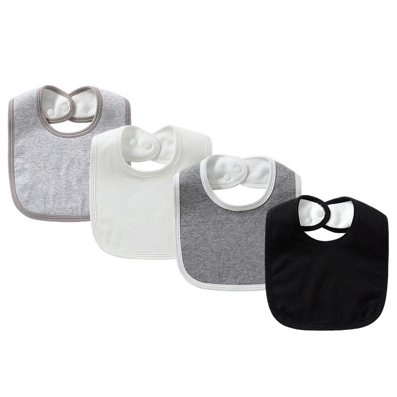 baby cotton newborn bib scarf bib absorbent milk spilt prevent bath mat bib baby autumn and winter thickened