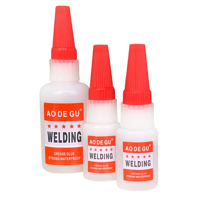 Aodegu Strong Welding Agent English Instant Glue 502 Quick-Drying Strong Adhesive Ceramic Metal Universal Glue Item Picture
