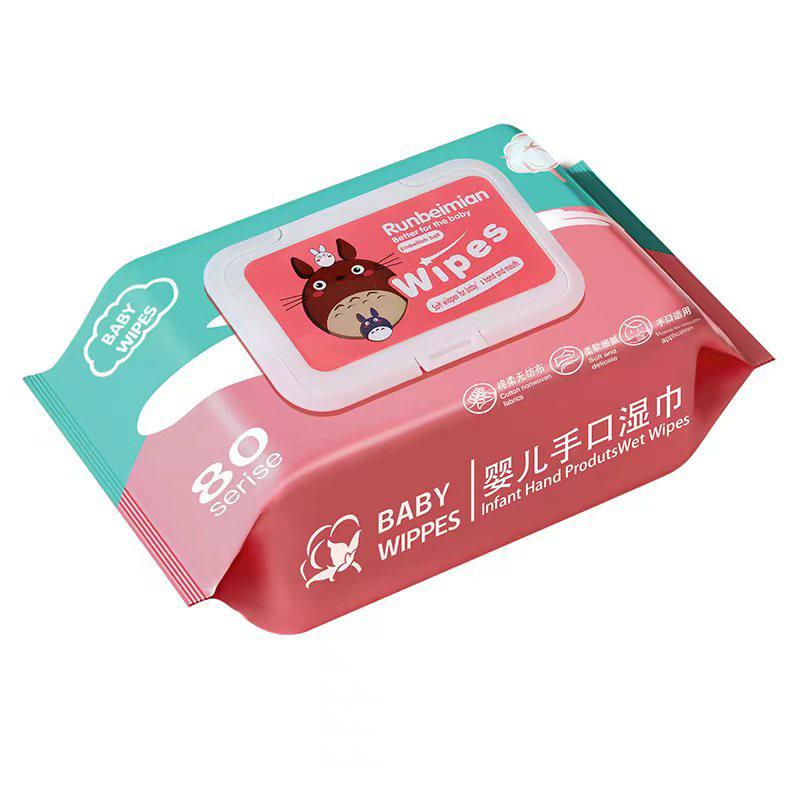 50-drawer baby hand wipes newborn baby baby baby mother and baby wipes non-woven cleaning wipes Item Picture