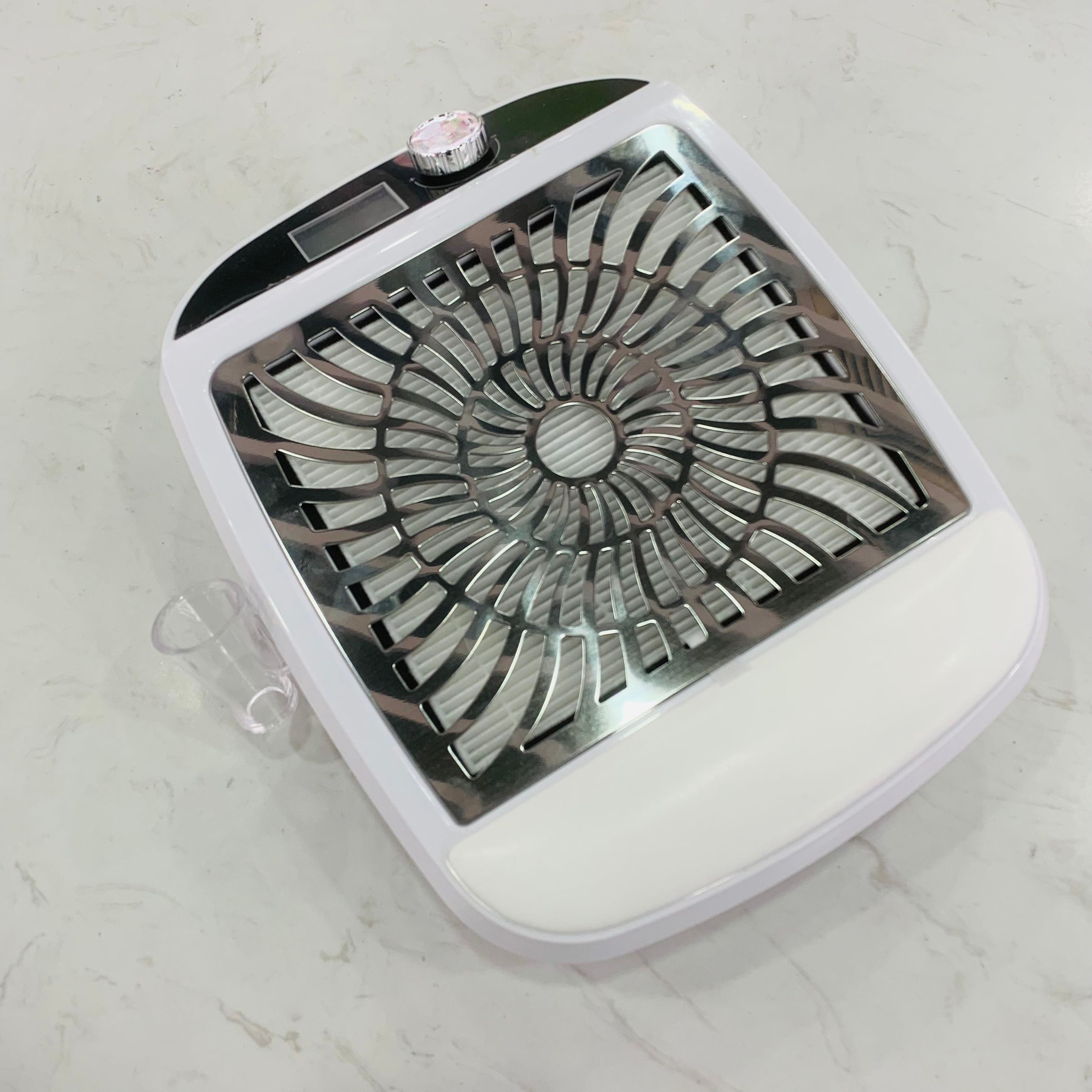 The new vacuum cleaner, grinding machine and nail art machine with a stainless steel mesh surface and replaceable filter core can rotate at 35,000 revolutions details Picture