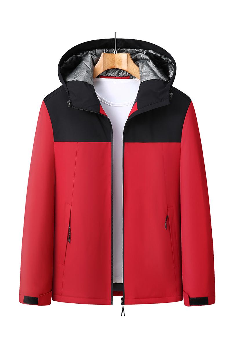 Autumn and winter new outdoor comfortable mountain series with fleece graphene heating raincoat DX-8098 Item Picture