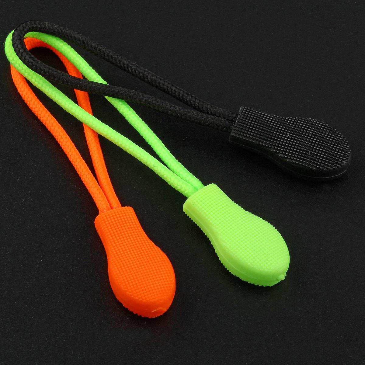 [11] tadpole head pull head factory in stock black green orange zipper head pull head zipper head drawstring