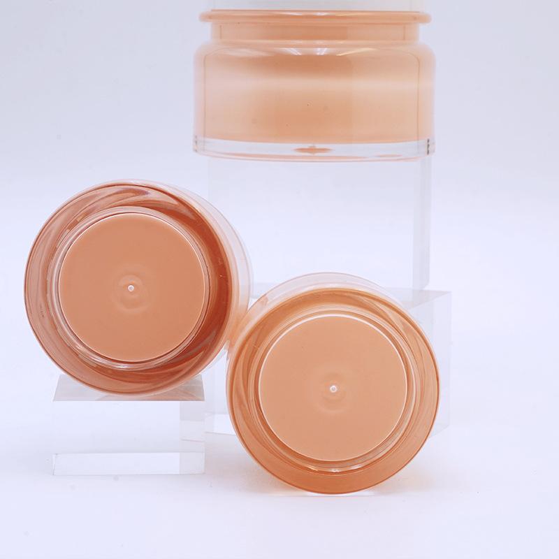 factory direct supply ps acrylic 10g15g20g transparent cream bottle cream bottle plain face cream bottle cosmetics details Picture