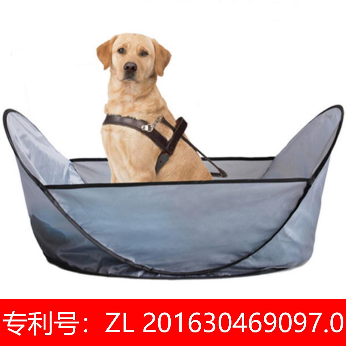 pet shearing tool pet shaving bib prevent pet hair from falling off the ground household dog shearing bib