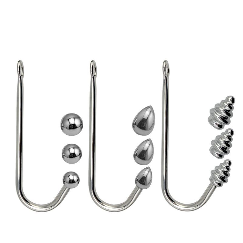Metal Ba Court Tead Anal Hook Anal Bolt Expansion Toys Adult Toys Sex Toys Amazon Foreign Trade Hot Sale