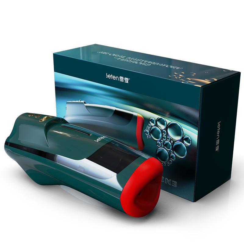 Leten Thunder Storm Air Burst Oral Sex Cup Three Generations Men's Adult Toys Men's Sex Toys Massage 9/Box