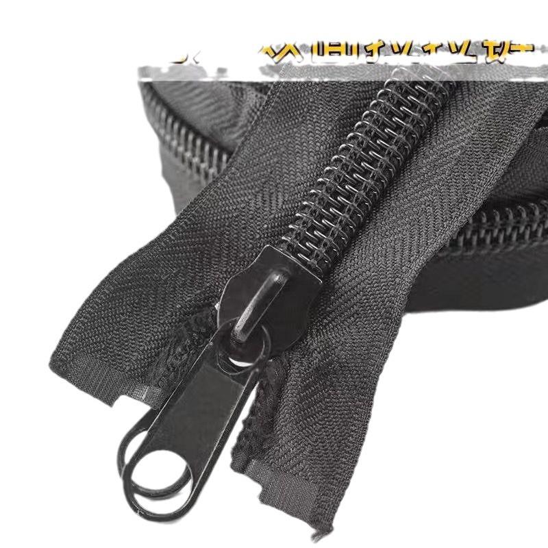 no. 10 bike shed zipper tricycle curtain battery car curtain of rain outdoor recreational vehicle curtain double-headed zipper wholesale Item Picture