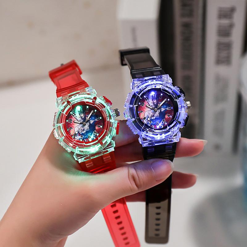 cartoon ultraman watch luminous glow children's men's watch wholesale foreign trade cross-border quartz student party electronic waterproof Application Scenario
