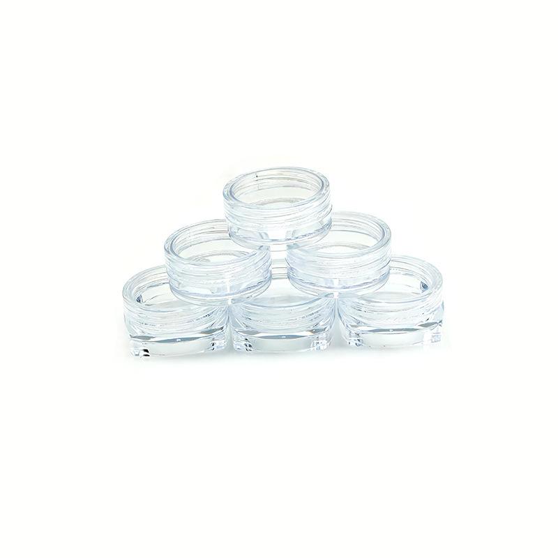 2.5g3g square bottom face cream box cream bottle glitter powder bottle portable test pack sample bottle exquisite cosmetic subpackaging Item Picture
