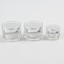 factory in stock supply 5g10g15g20g30g50g acrylic cream bottle face cream facial mask bottle cosmetics