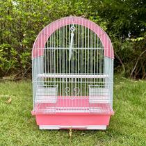 A100 Bird Cage Customized Tiger Skin Birdhouse Wire Cage Peony Tiger Skin Bird Cage Parrot Cage Pet Supplies Cage Hanging outside