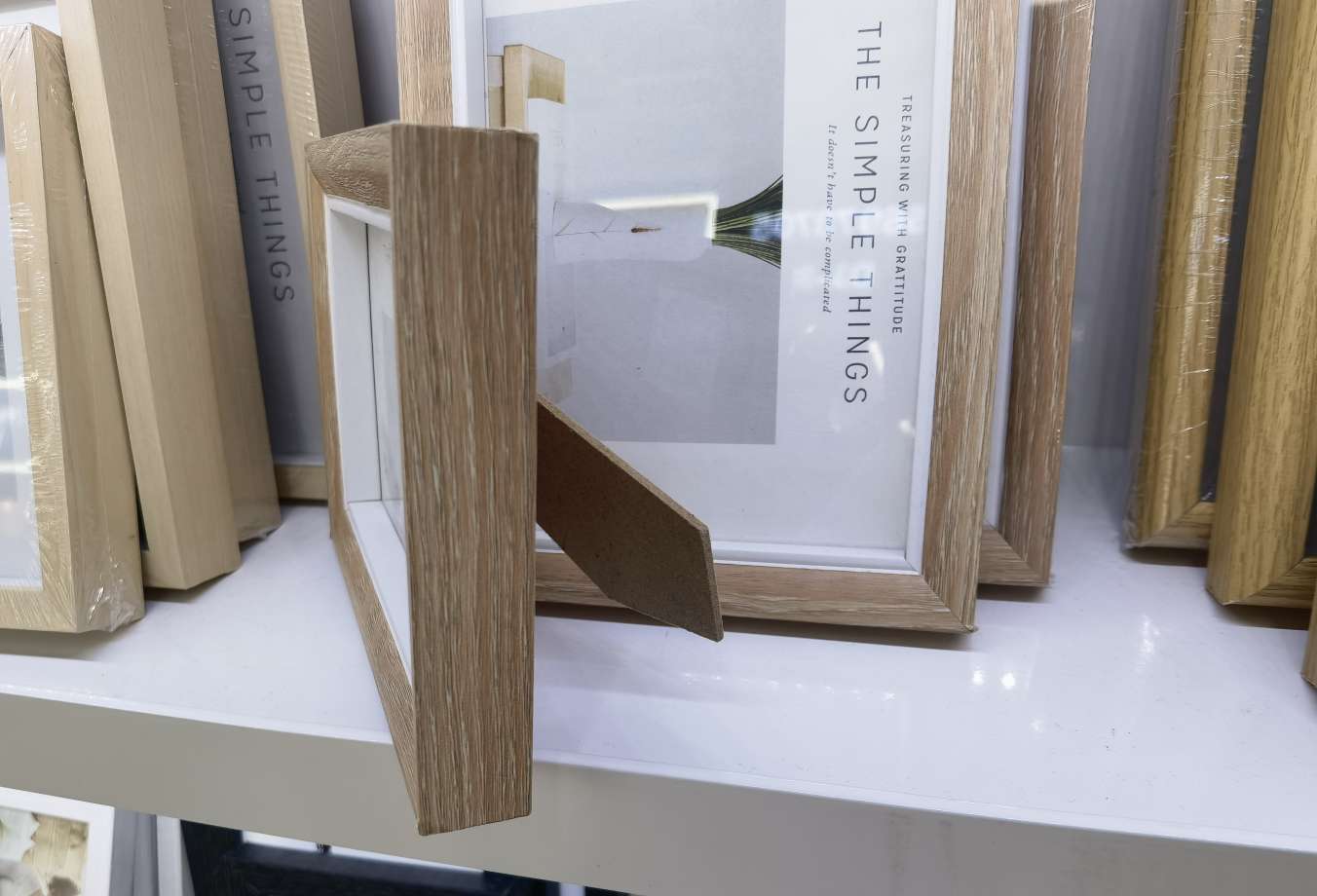 6寸木纹色相框DIY相框详情图2