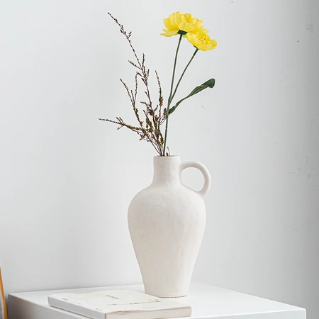 陶瓷工艺品花瓶摆件家庭桌面小巧工艺品批发 Specification drawing