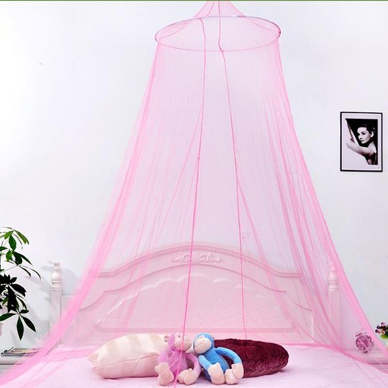 round Ceiling Mosquito Net Household Installation-Free Dome Suction Cup Princess Floor When Double Mosquito Net Four Pieces